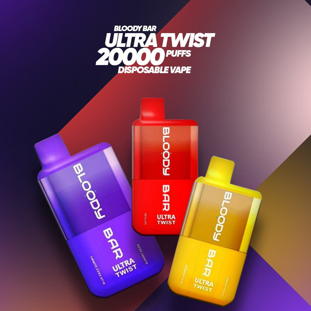 Experience Long-Lasting Flavor with Bloody Bar Twist Ultra 20k