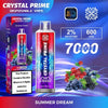 Shop Now Crystal Prime 7000 Disposable Vape Box of 10 For Crystal Prime 7000 Disposable Vape Puff Pod Device Pack of 10 - The Vape Giant at Vape Shark